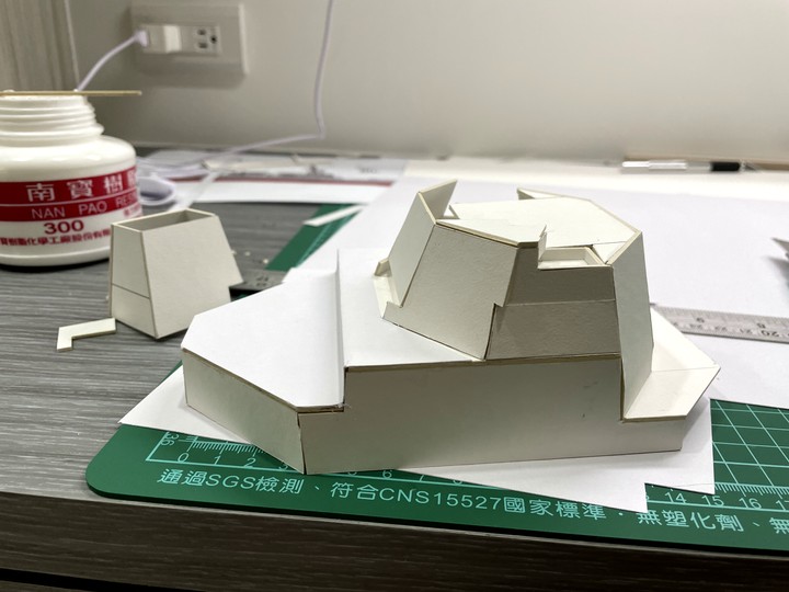 【模型分享】1/200 紙製 柏克級驅逐艦 01(艦體製造)~持續更新