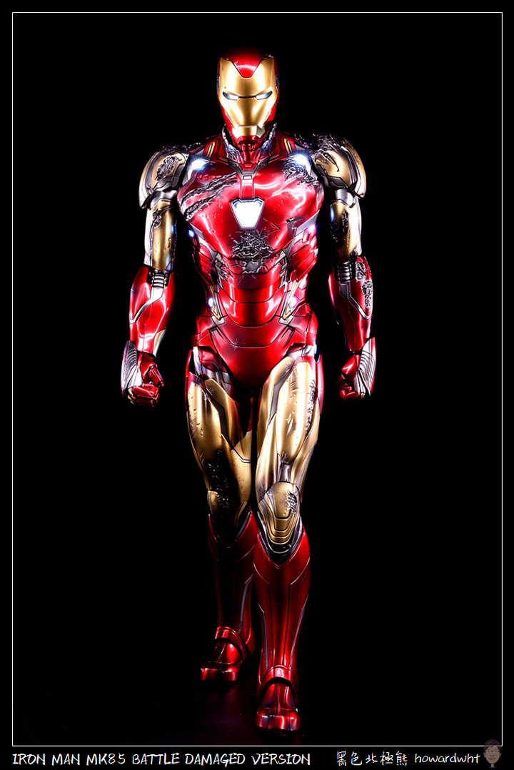 【開箱】Hot Toys - 鋼鐵人 MK85 戰損版