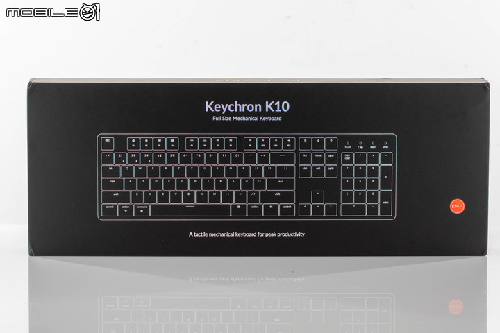 Keychron K10 全尺寸機械鍵盤開箱試用 瞄準專業工作取向的暢快敲擊選擇