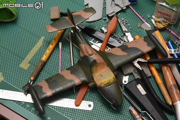 [模型製作記] 越戰怪怪機系列：A-37 蜻蜓