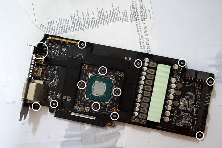 【清理】ROG Strix GTX 1080顯卡清潔紀錄分享