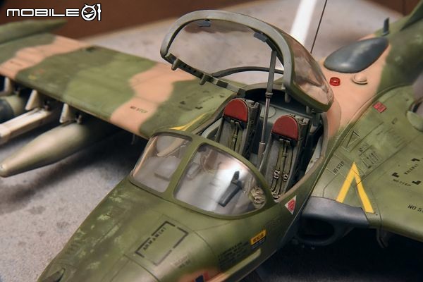 [模型製作記] 越戰怪怪機系列：A-37 蜻蜓