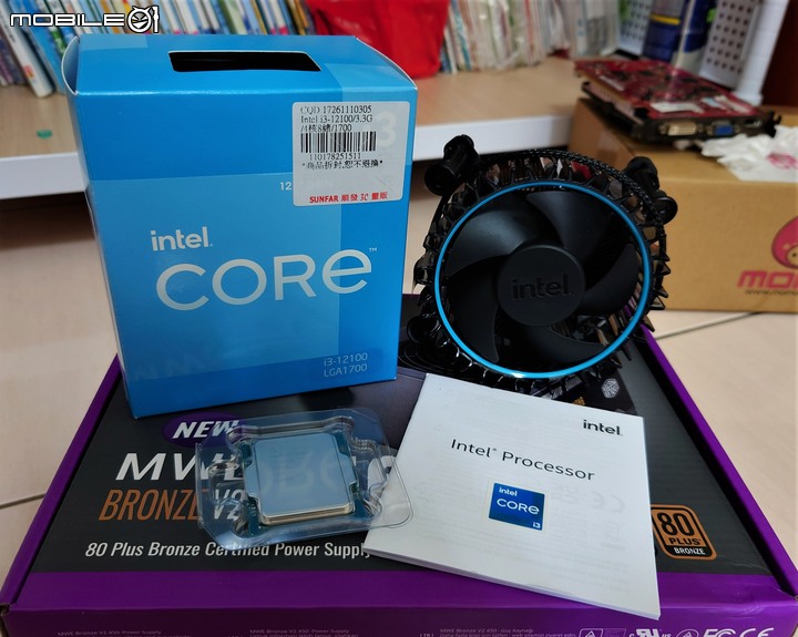 Intel I3-12100＋ASUS PRIME B660M-K D4-CSM