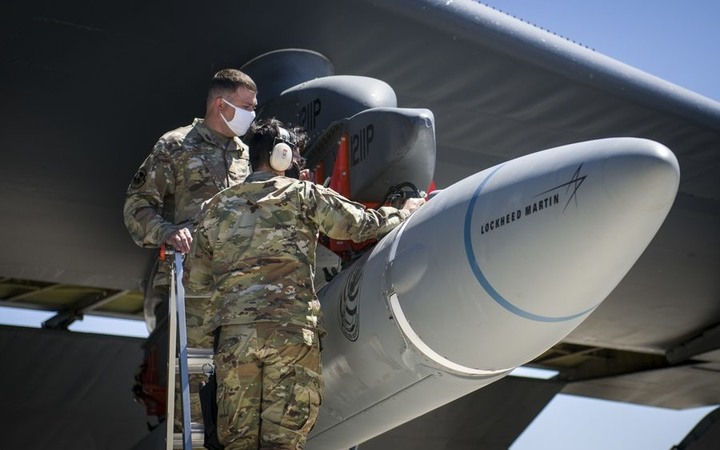 美國空軍極音速飛彈 (AGM-183A) 試射首次飛行成功。