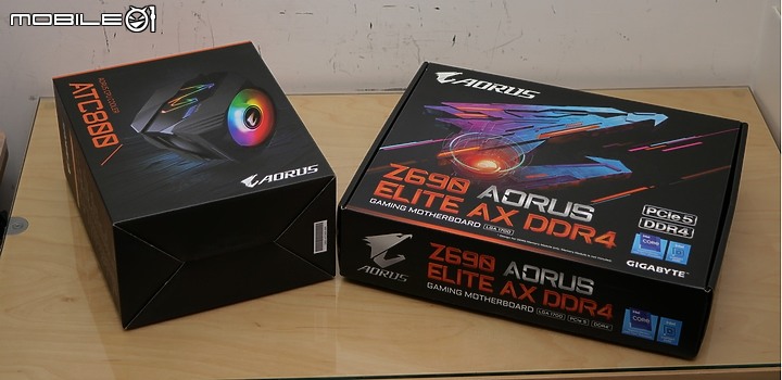 規格用料提升 Z690 AORUS ELITE AX DDR4 開箱