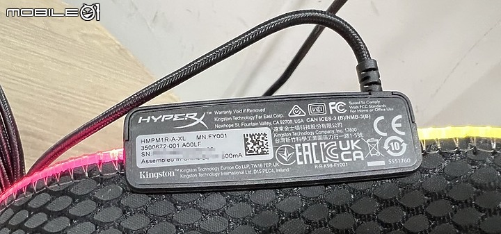 點我看大圖 開箱 HyperX 輕量遊戲滑鼠 Pulsefire Haste 無線版