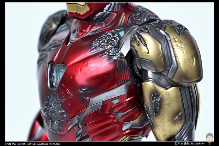 【開箱】Hot Toys - 鋼鐵人 MK85 戰損版
