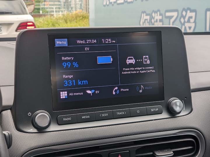 e try租車體驗 KONA EV300