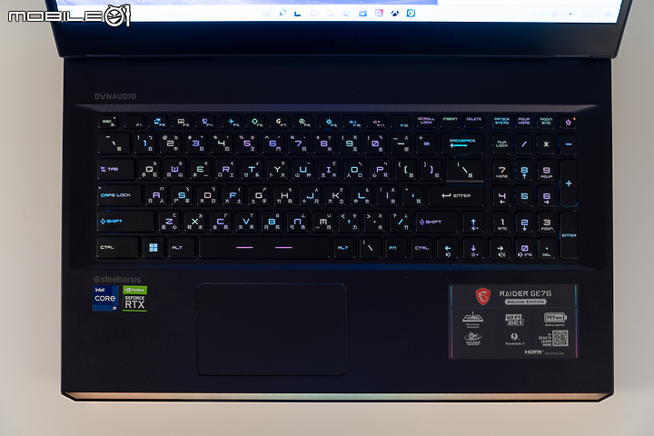 MSI Raider GE76 12UHS 實測｜承襲暴力效能美學的龍魂電競