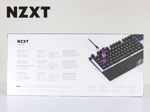 點我看大圖 這批很純!NZXT恩傑Function電競鍵盤,巨集、靜音、ARGB、獨立音控,還有機械軸熱插拔都給你!