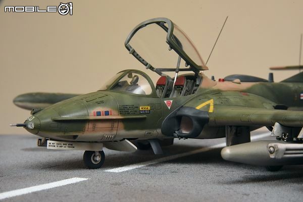 [模型製作記] 越戰怪怪機系列：A-37 蜻蜓