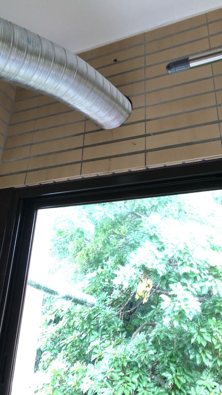 陽台二丁掛下雨滲水