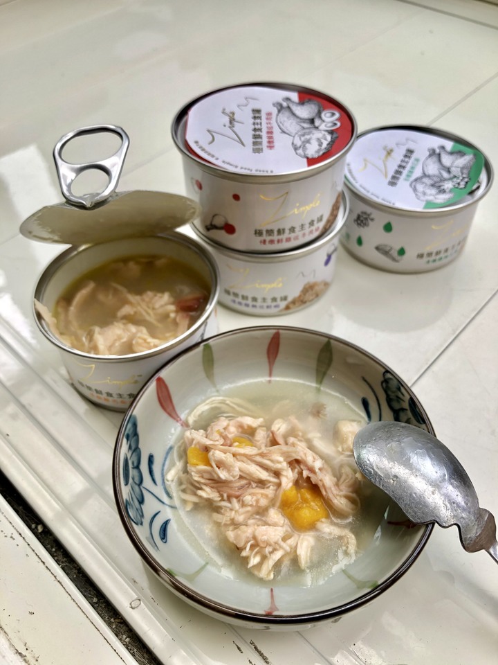 Zimple開箱 天然豆腐砂+健康貓罐罐
