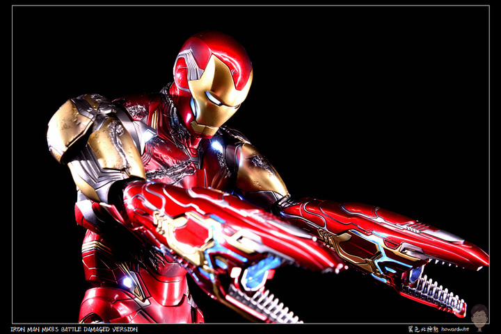 【開箱】Hot Toys - 鋼鐵人 MK85 戰損版