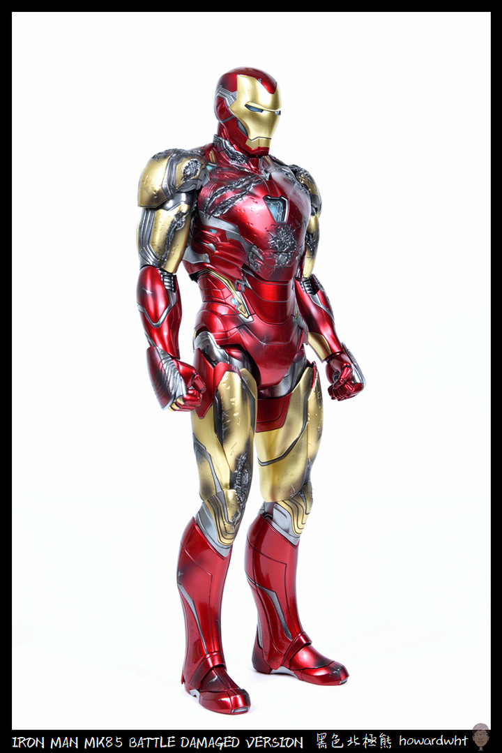 【開箱】Hot Toys - 鋼鐵人 MK85 戰損版