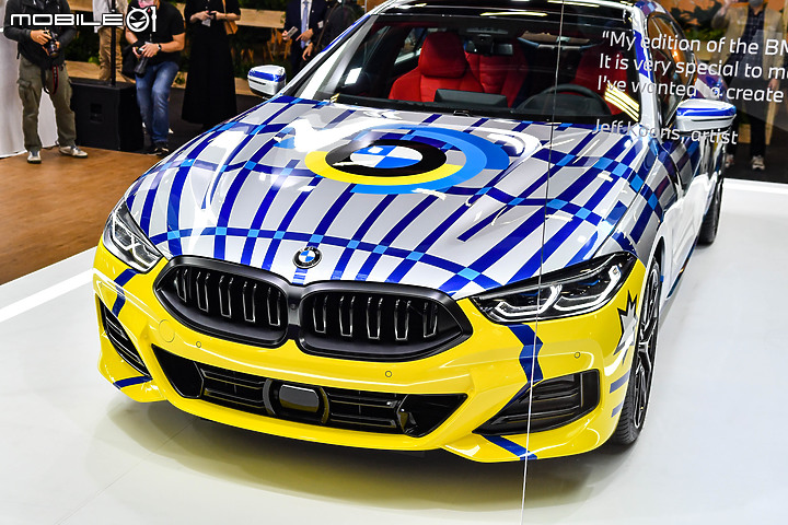 【採訪】亞洲首演！BMW與當代普普藝術大師Jeff Koons聯名推出8系列限量特仕車，只在台北當代藝術博覽會！