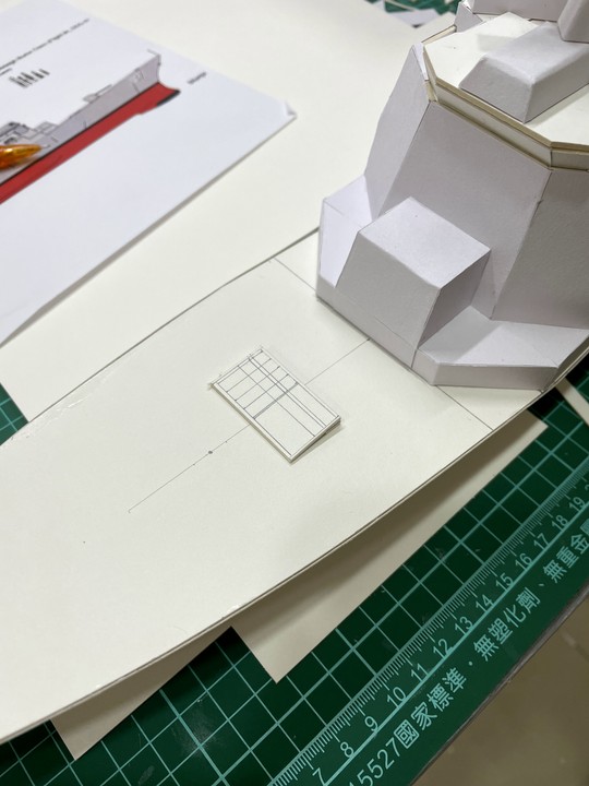 【模型分享】1/200 紙製 柏克級驅逐艦 02(艦體製造)