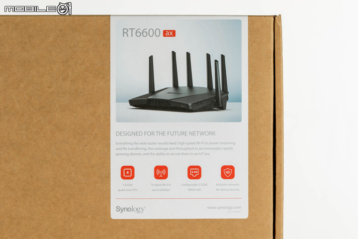 Synology Router RT6600ax 無線路由器開箱試用 具備獨立網路設定與安全機能滿載的網路中心