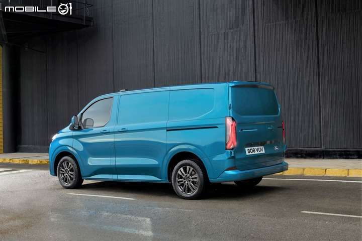 【海外新訊】Ford E-Transit Custom正式亮相,380公里續航力、明年量產上市!