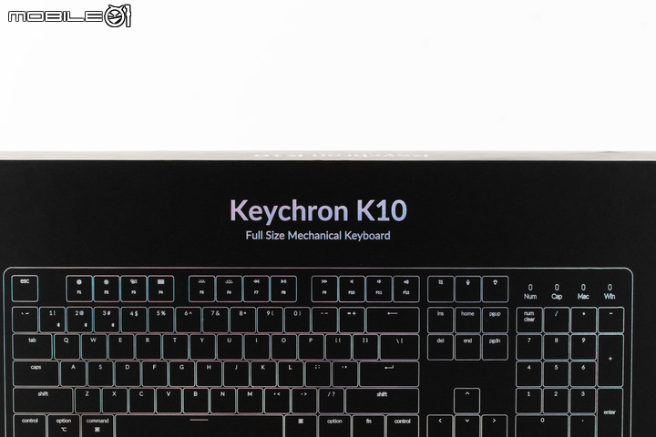 Keychron K10 全尺寸機械鍵盤開箱試用 瞄準專業工作取向的暢快敲擊選擇