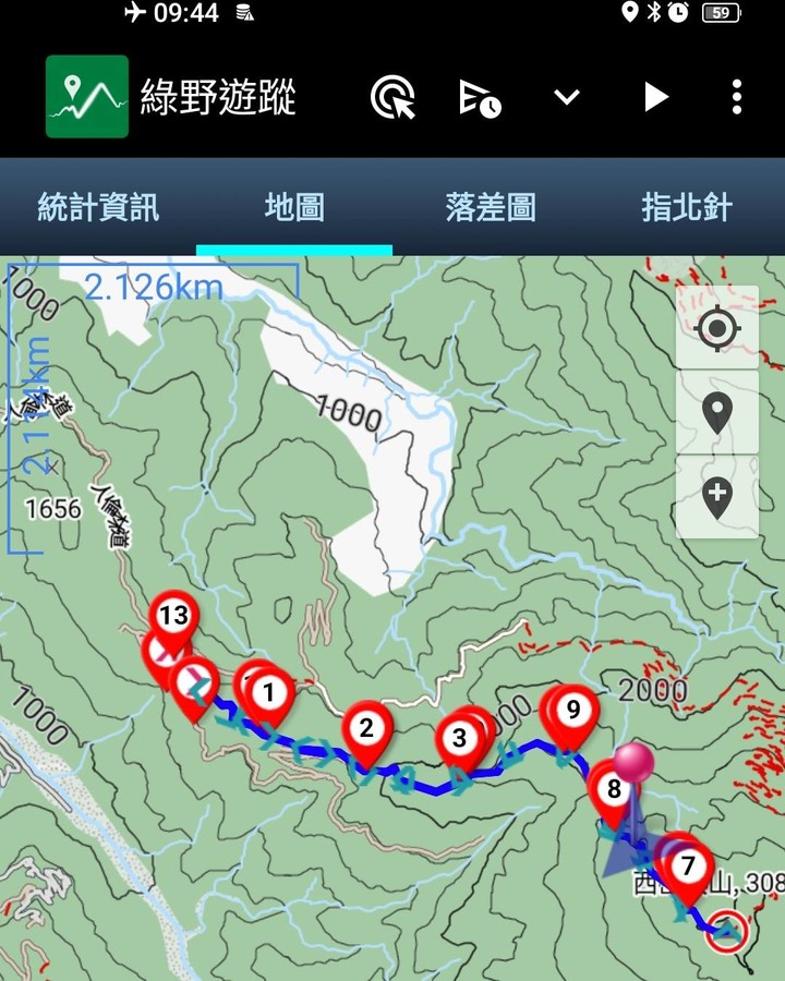 單攻西巒大山剩1.8K撤退