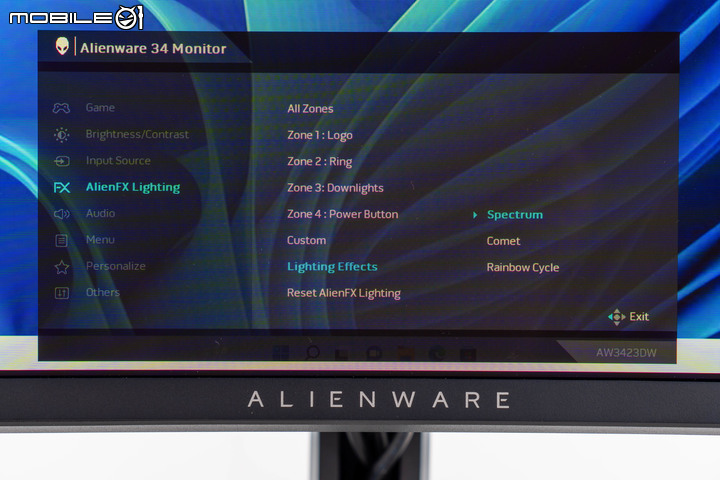 Dell Alienware 34 AW3423DW QD-OLED 量子點電競曲面螢幕開箱試用 以頂尖畫質滿足玩家感受