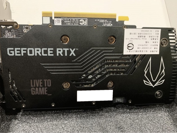 Zotac RTX3050開箱