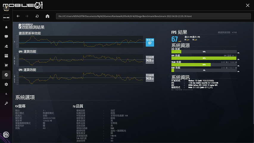 MSI Raider GE76 12UHS 實測｜承襲暴力效能美學的龍魂電競