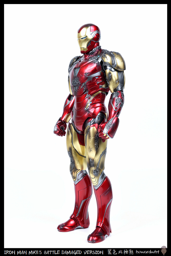 【開箱】Hot Toys - 鋼鐵人 MK85 戰損版