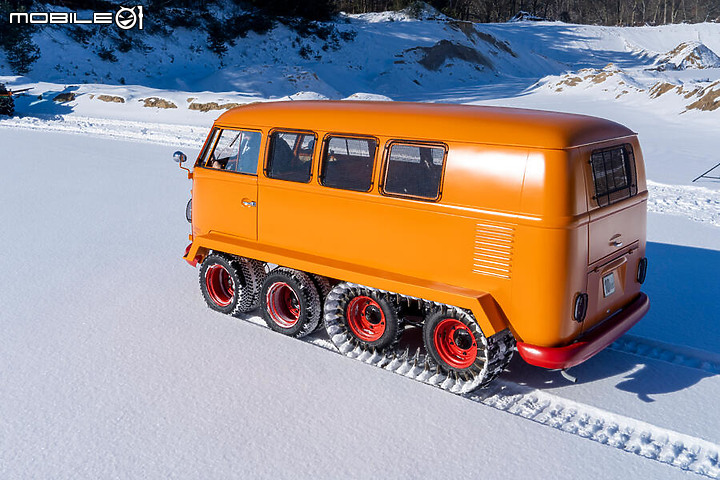 【海外新訊】VWCV Classic Vehicles 修復史上最特別的 T1「Half-track Fox」！