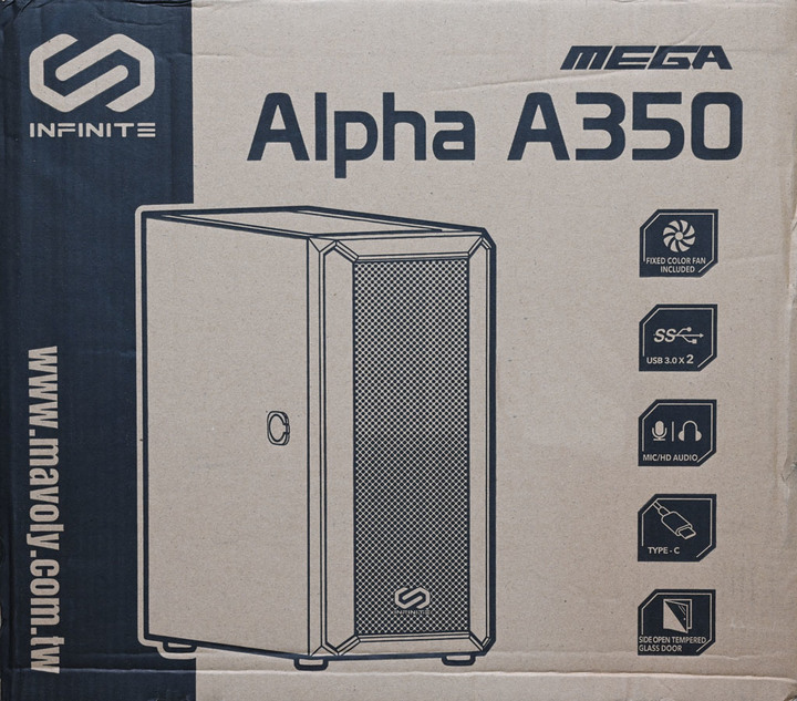 INFINITE MEGA Alpha A350機殼開箱