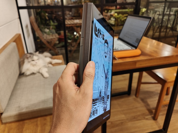 造型獨特的捲軸型態娛樂平板 Lenovo Yoga Tab 11 上手玩~