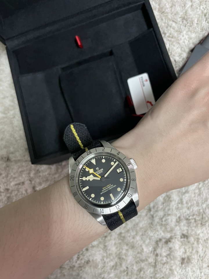 TUDOR Black Bay Pro 不專業開箱(文長圖少)....補上鍊帶照