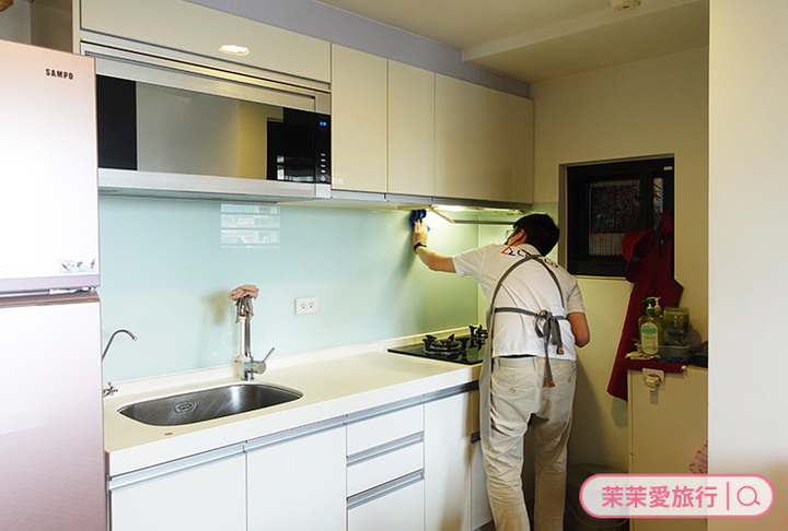 送給愛乾淨的婆婆客製化居家鍍膜，以免我搞髒她的地盤XD