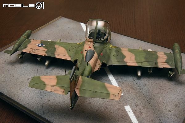 [模型製作記] 越戰怪怪機系列：A-37 蜻蜓