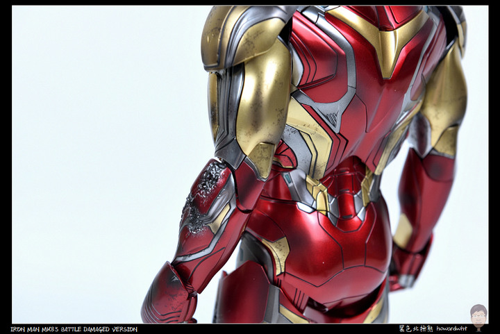 【開箱】Hot Toys - 鋼鐵人 MK85 戰損版