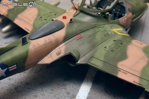 [模型製作記] 越戰怪怪機系列：A-37 蜻蜓