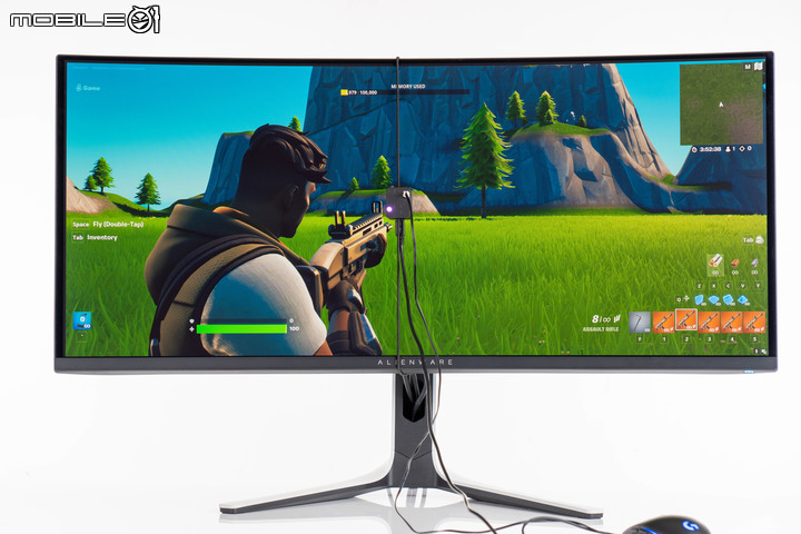 Dell Alienware 34 AW3423DW QD-OLED 量子點電競曲面螢幕開箱試用 以頂尖畫質滿足玩家感受