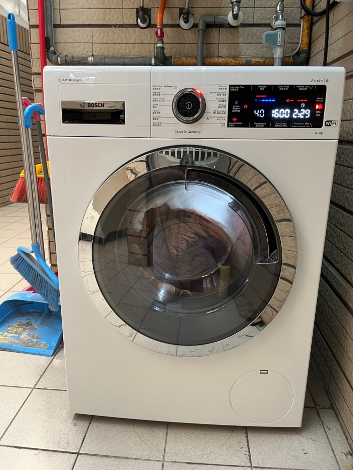 BOSCH活氧8系列洗衣機使用心得