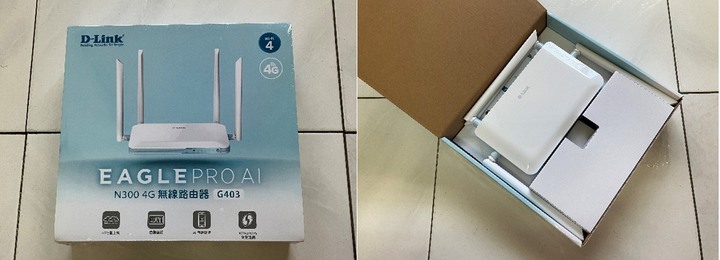 九天玄女唯一指定~ D-Link 4G路由器G403降肉開箱