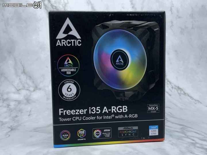 [開箱] 堅持你的信仰 AC Freezer i35 A-RGB CPU散熱器