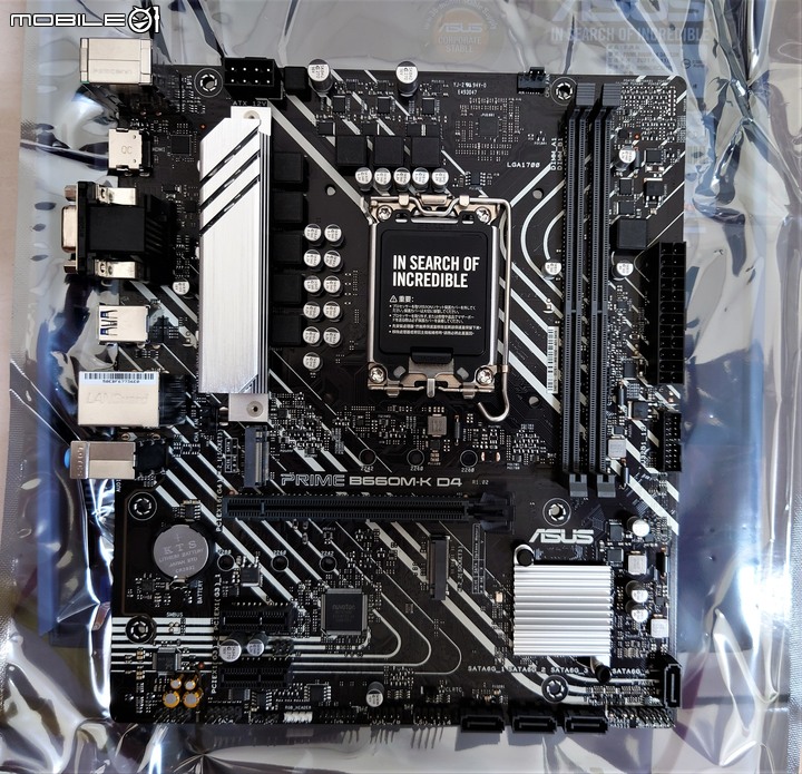 Intel I3-12100＋ASUS PRIME B660M-K D4-CSM