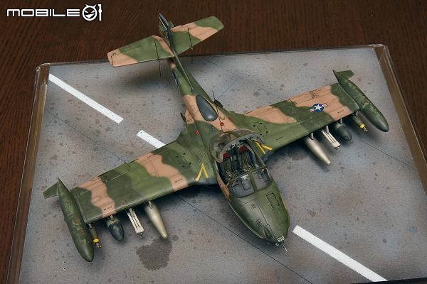 [模型製作記] 越戰怪怪機系列：A-37 蜻蜓