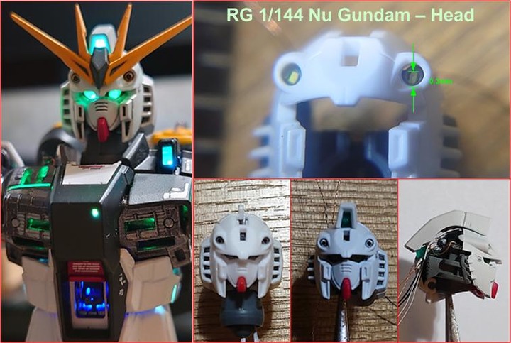 【作品分享】RG 1/144 RX-93 ν GUNDAM 電改