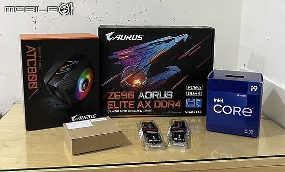 規格用料提升 Z690 AORUS ELITE AX DDR4 開箱