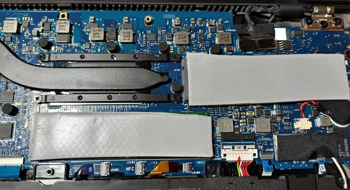 Asus B9400 SSD 散熱改裝