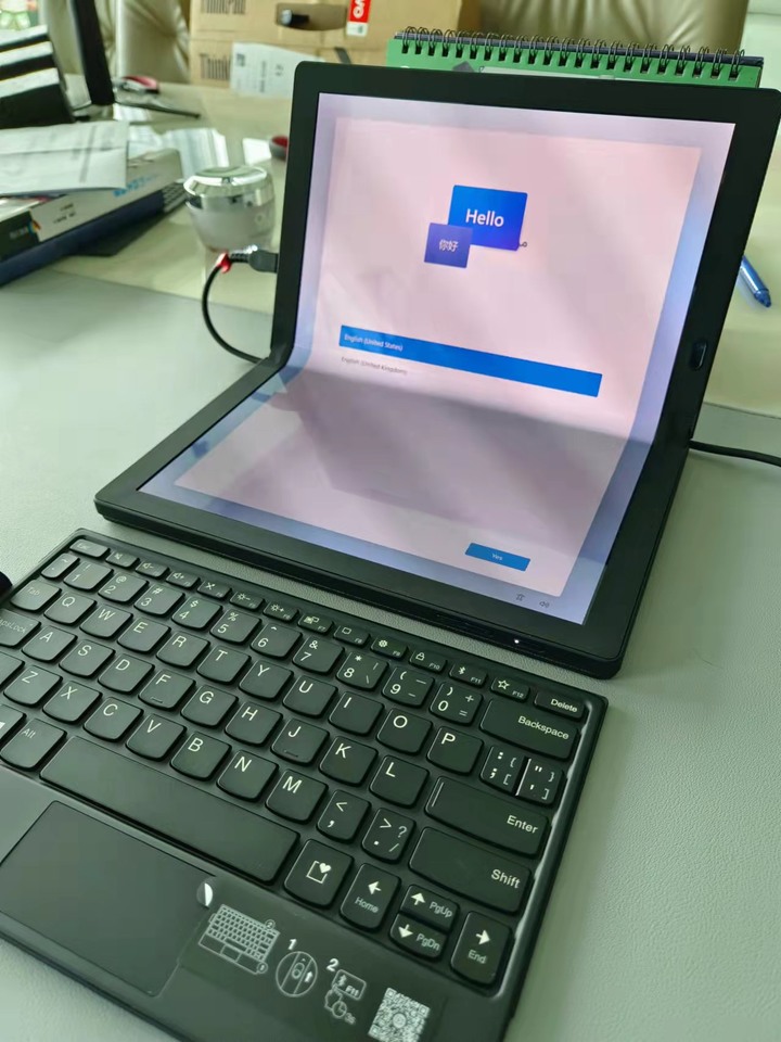 ThinkPad X1 Fold Gen1 開啟平板筆電新模式