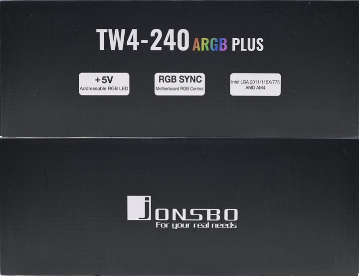 喬思伯JONSBO光影TW4-240 ARGB PLUS一體式水冷簡介及測試