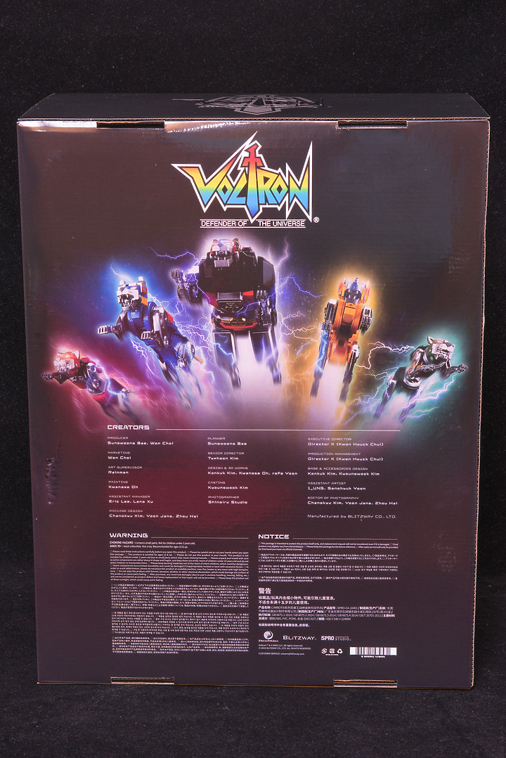 Blitzway × 5PRO STUDIO CARBOTIX《聖戰士》VOLTRON