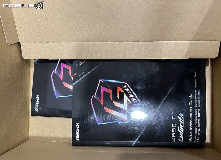ASRock Z690 PG Velocita / i9 12900F 簡單開箱